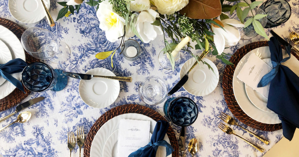 Custom Linen Printing Ideal Tent and Event Rentals